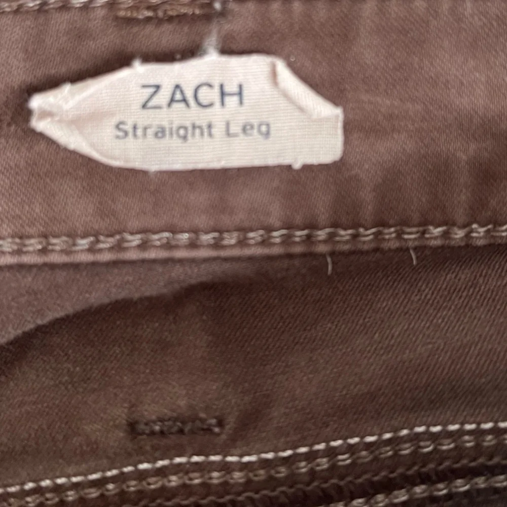 Mavi Men’s Straight Leg Pants Zach Mocho Brown Twill 40x32 5 pocket Stretch
